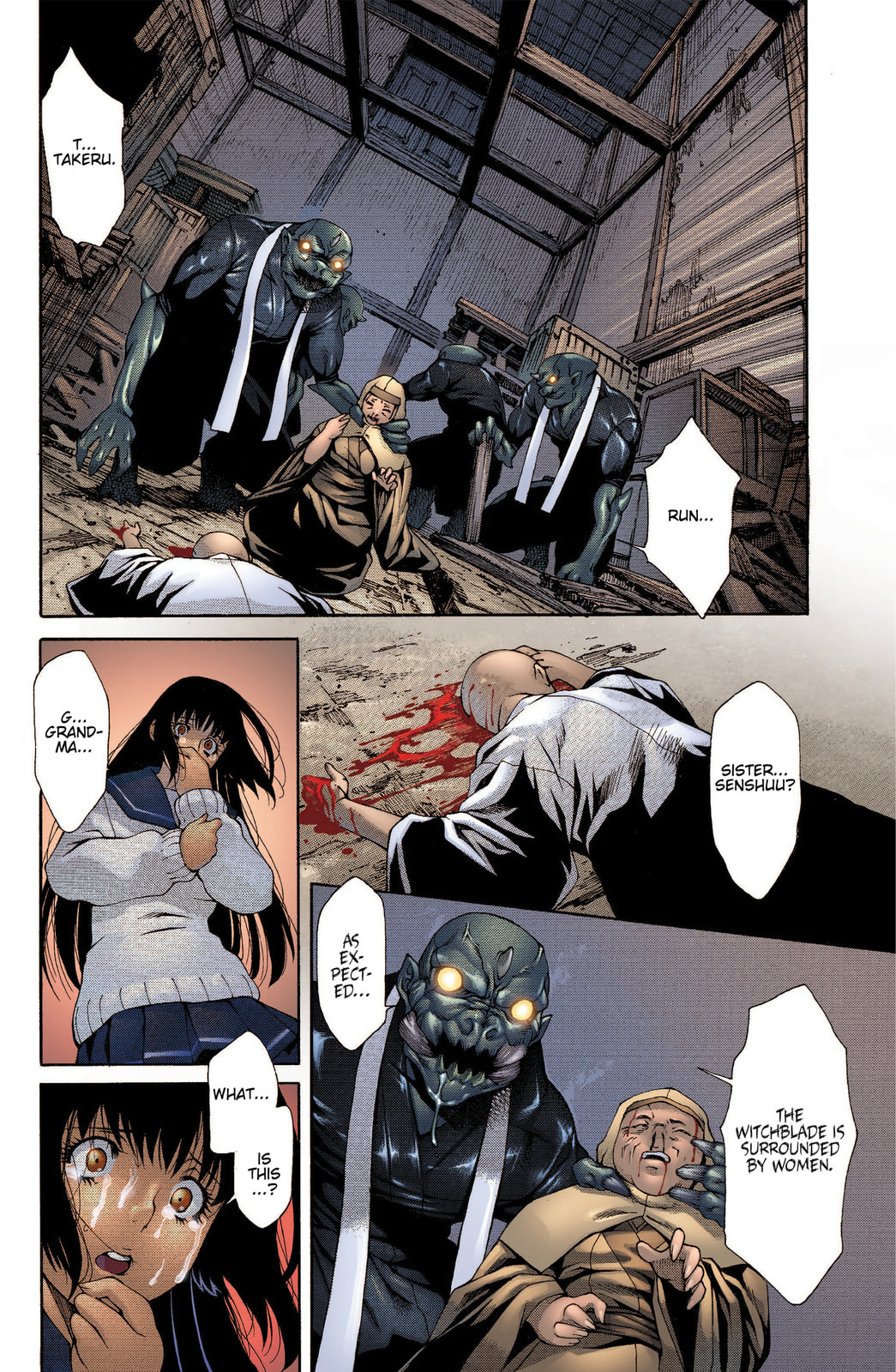 Read Witchblade Takeru chapter 1 image 35 on Lezhin