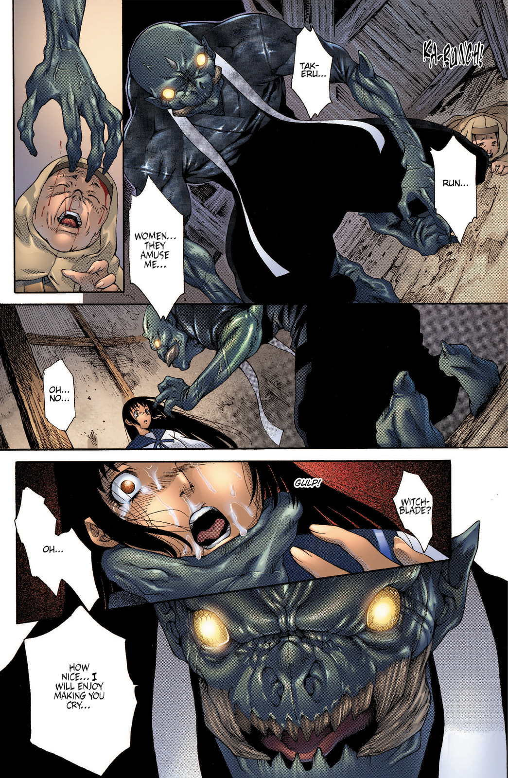 Read Witchblade Takeru chapter 1 image 36 on Lezhin