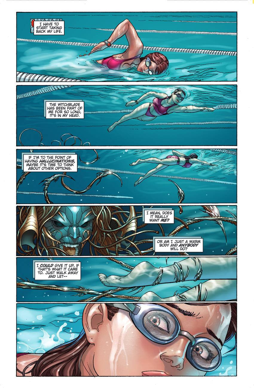 Read Witchblade Takeru chapter 100 image 21 on Lezhin