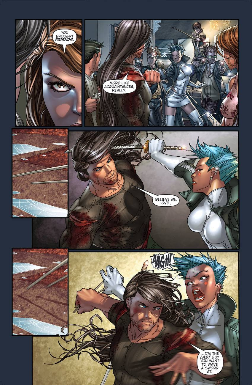 Read Witchblade Takeru chapter 104 image 5 on Lezhin