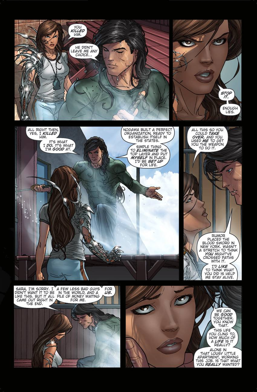 Read Witchblade Takeru chapter 105 image 16 on Lezhin