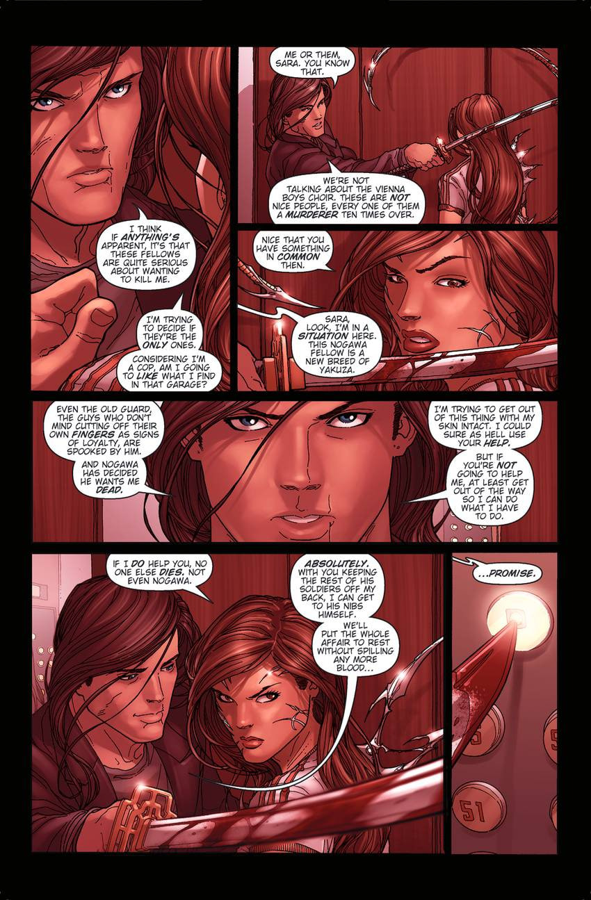 Read Witchblade Takeru chapter 105 image 7 on Lezhin