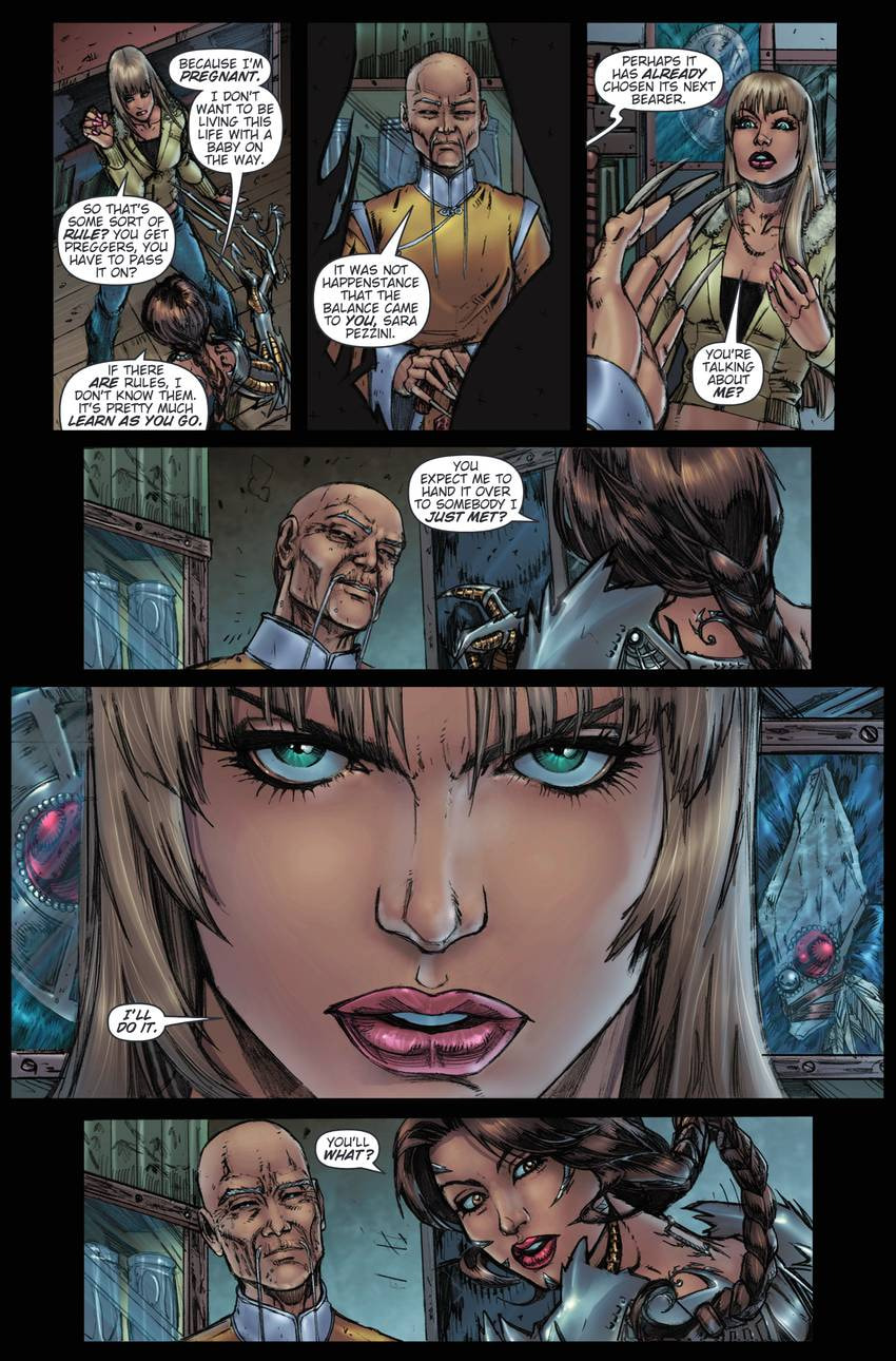 Read Witchblade Takeru chapter 111 image 16 on Lezhin