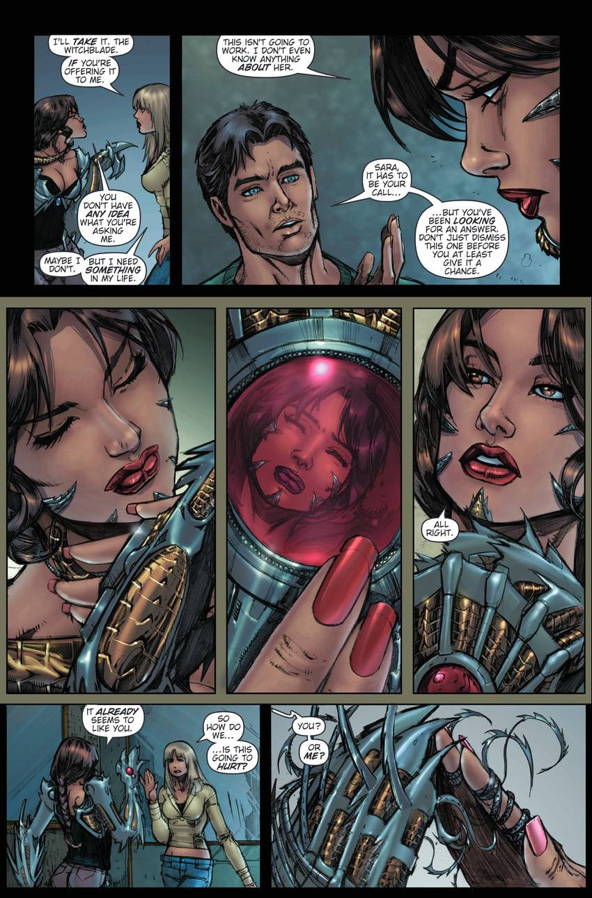 Read Witchblade Takeru chapter 111 image 17 on Lezhin