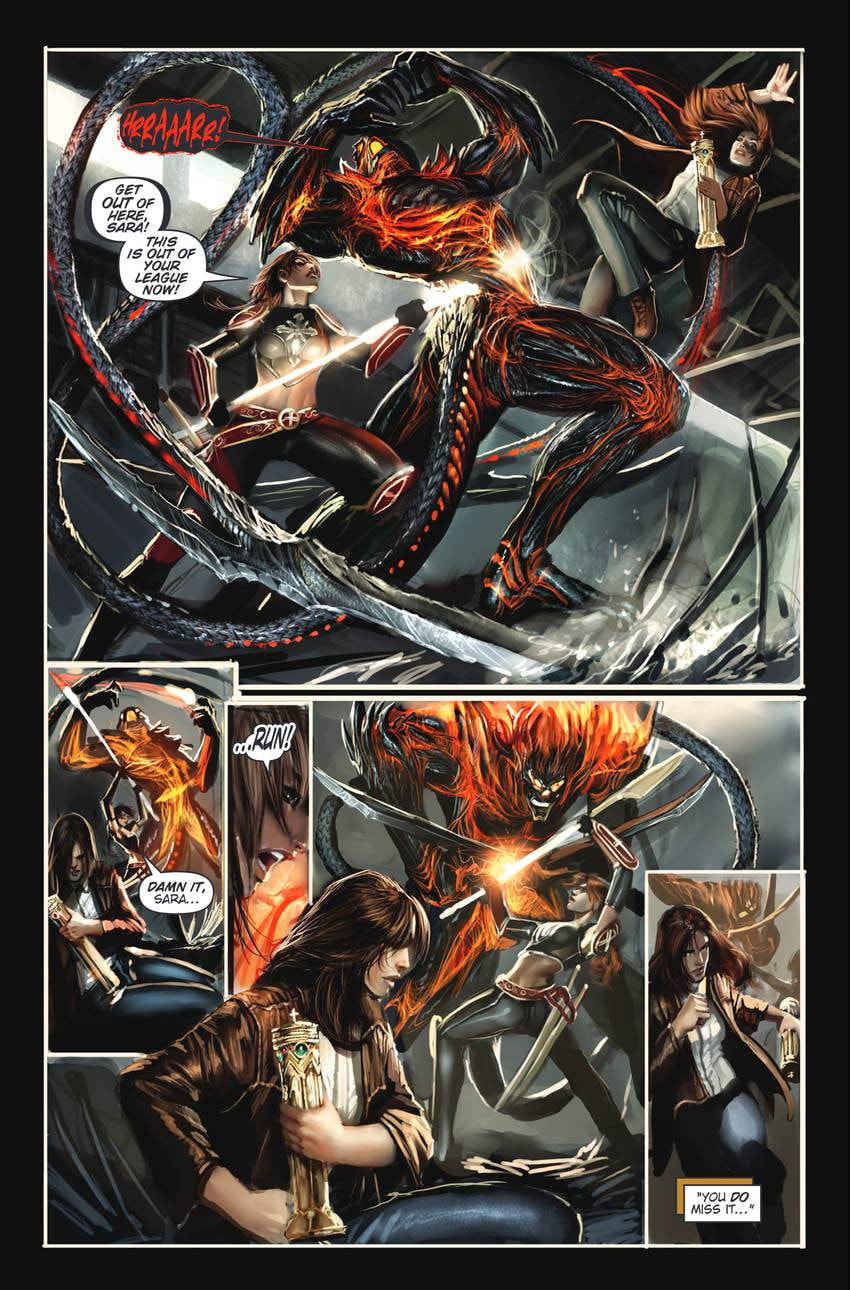 Read Witchblade Takeru chapter 113 image 18 on Lezhin