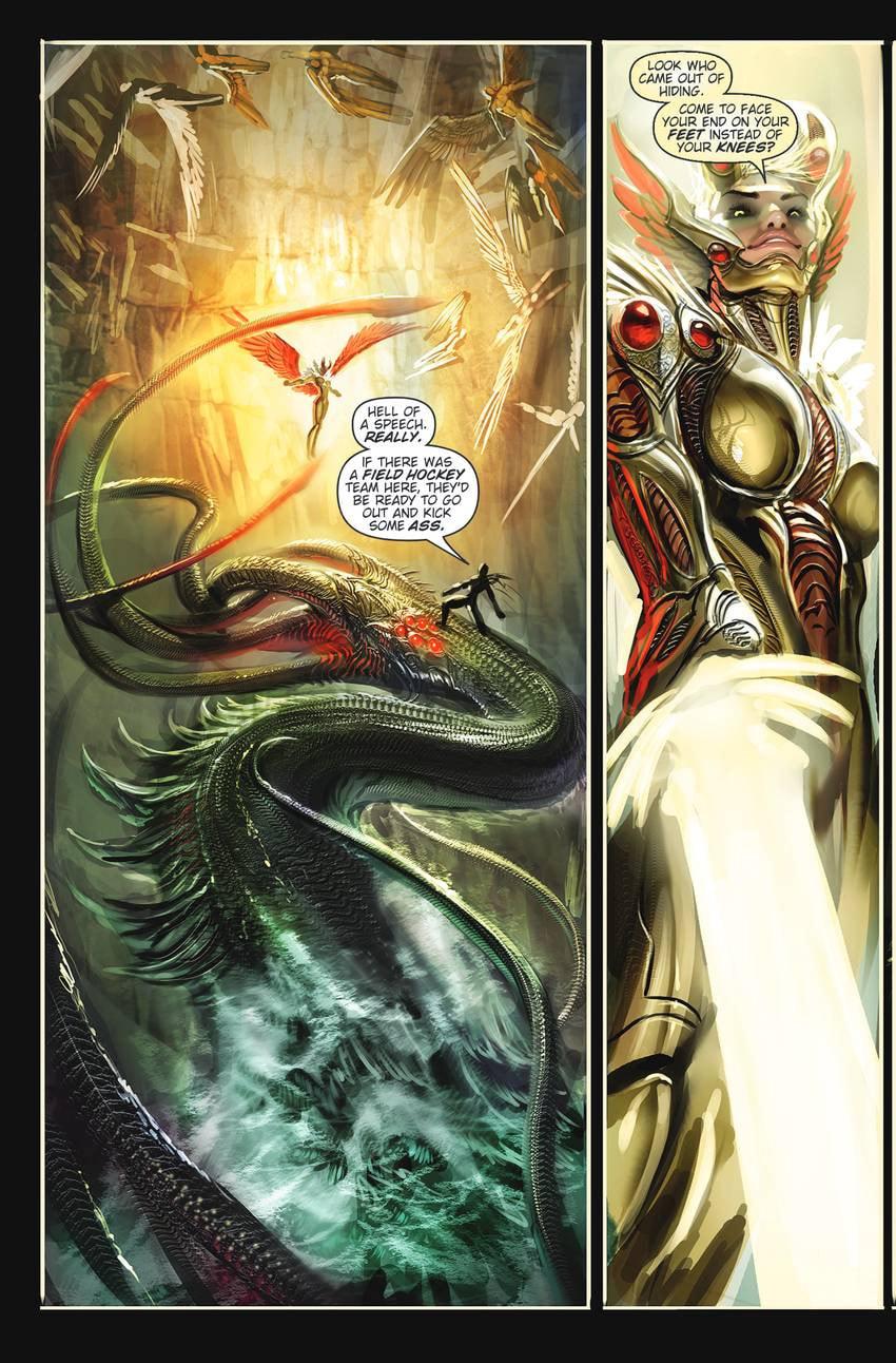 Read Witchblade Takeru chapter 123 image 9 on Lezhin