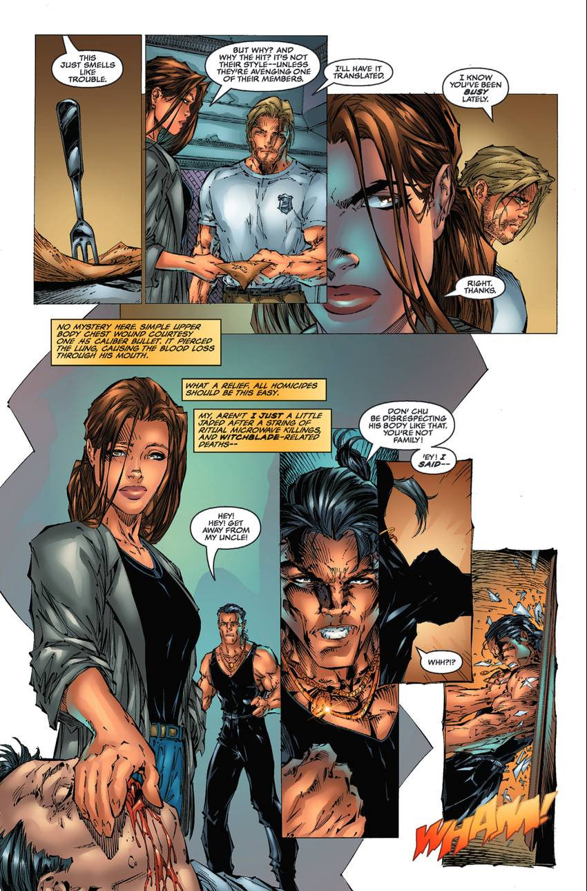 Read Witchblade Takeru chapter 13 image 7 on Lezhin