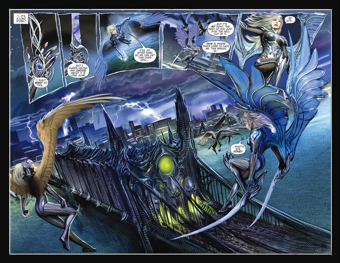 Read Witchblade Takeru chapter 147 image 3 on Lezhin