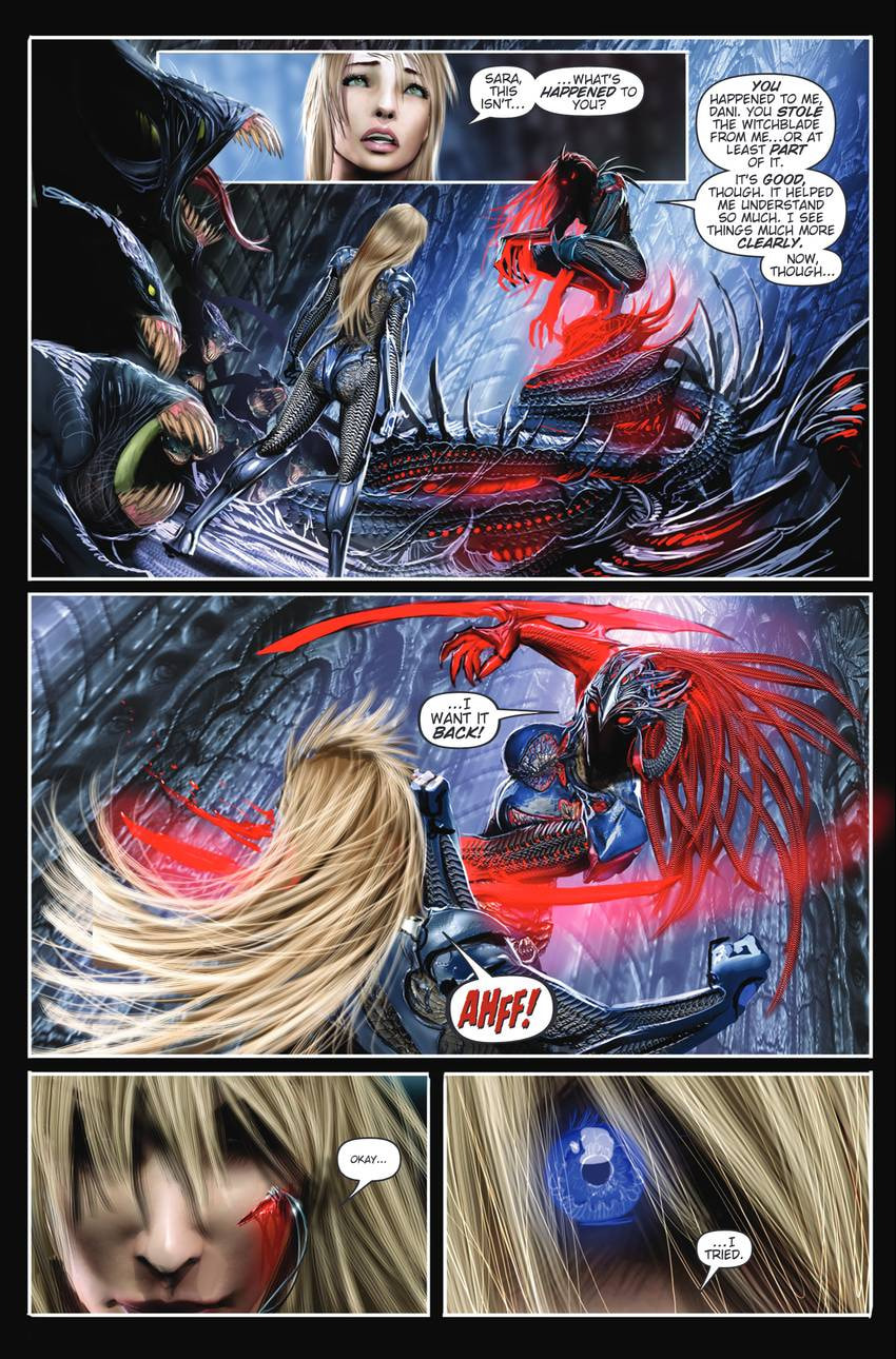 Read Witchblade Takeru chapter 147 image 7 on Lezhin