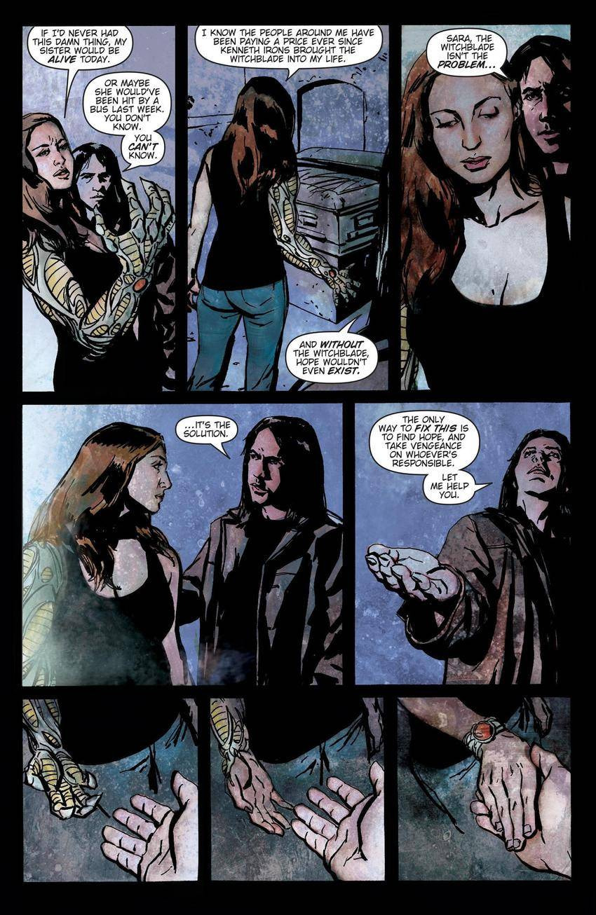 Read Witchblade Takeru chapter 159 image 17 on Lezhin