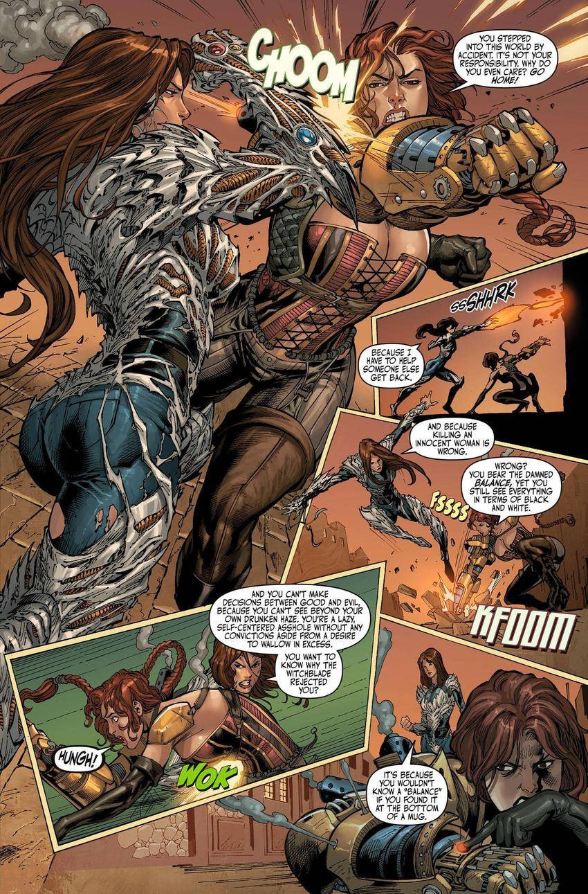 Read Witchblade Takeru chapter 184 image 9 on Lezhin