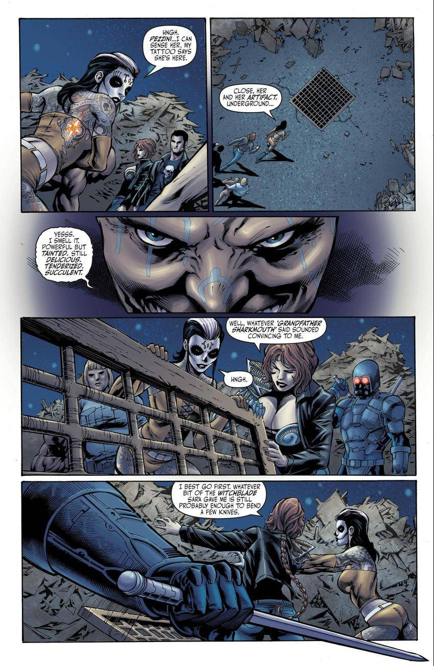 Read Witchblade Takeru chapter 197 image 11 on Lezhin