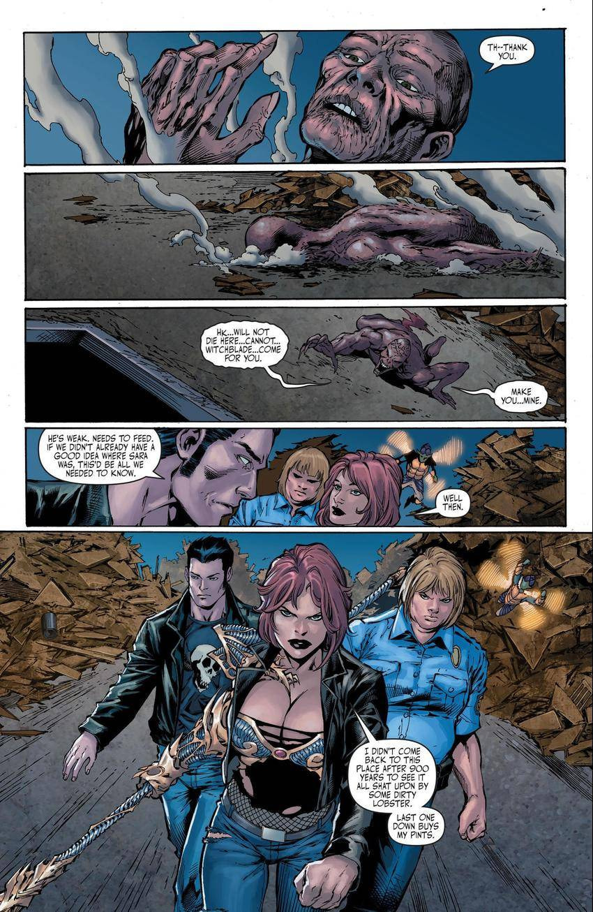 Read Witchblade Takeru chapter 197 image 14 on Lezhin