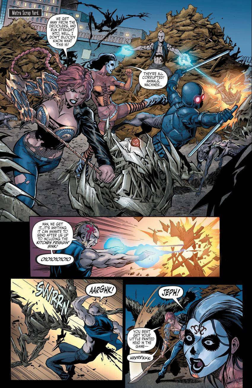 Read Witchblade Takeru chapter 197 image 9 on Lezhin