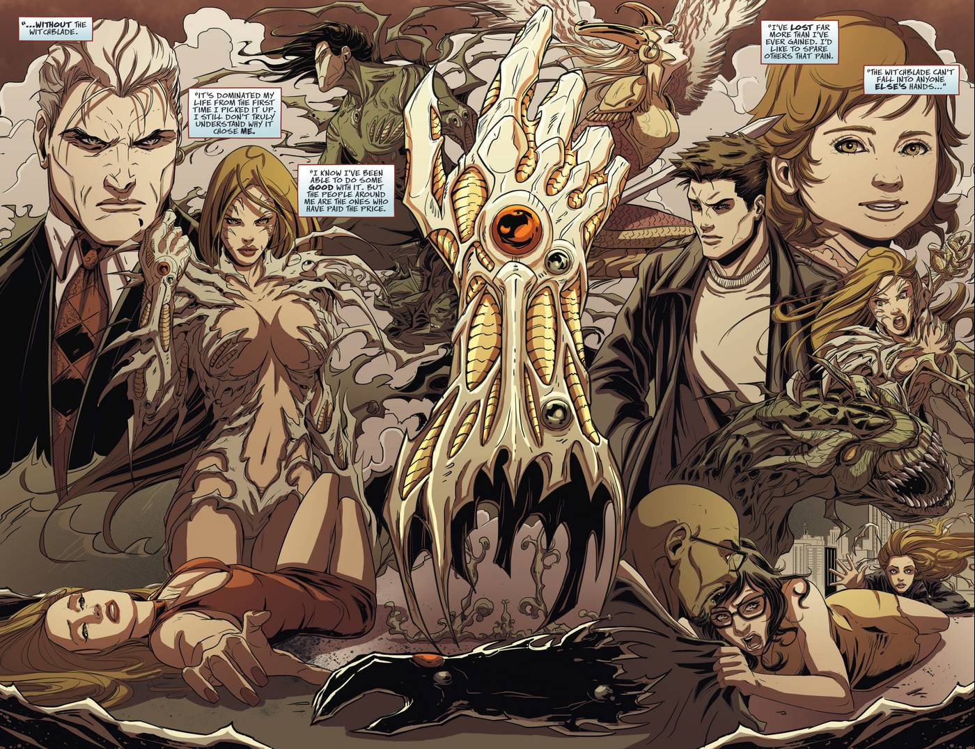 Read Witchblade Takeru chapter 203 image 8 on Lezhin