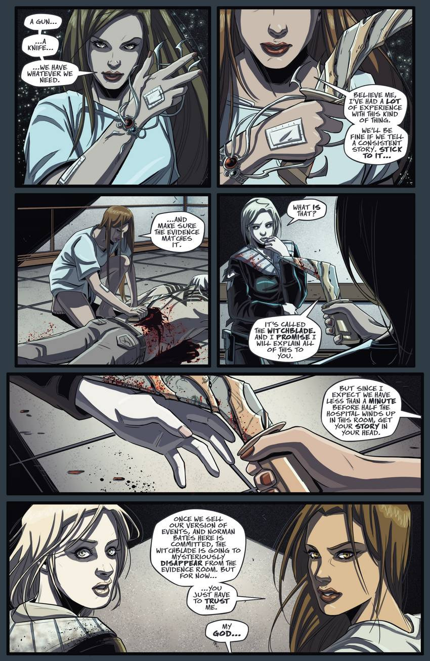 Read Witchblade Takeru chapter 204 image 15 on Lezhin