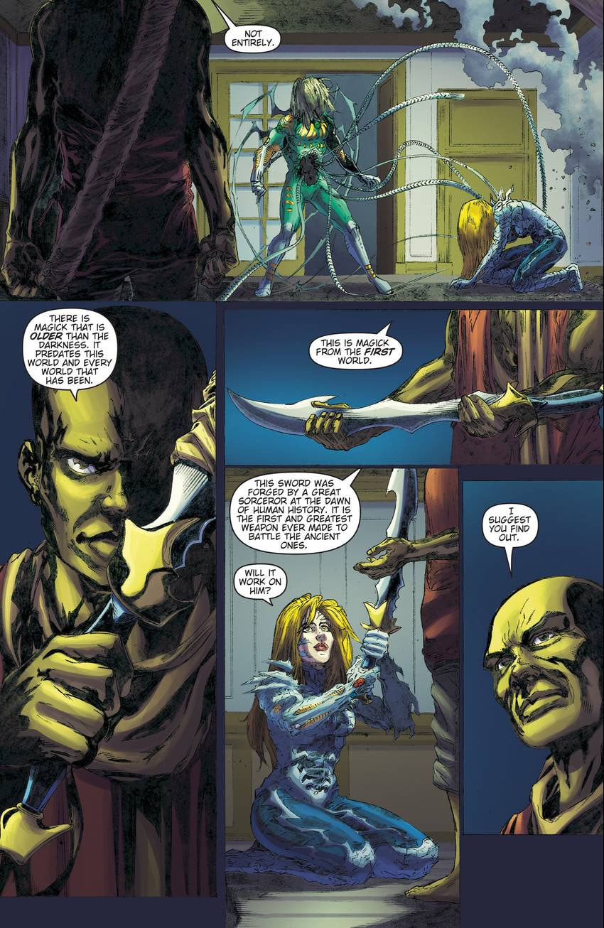 Read Witchblade Takeru chapter 215 image 9 on Lezhin
