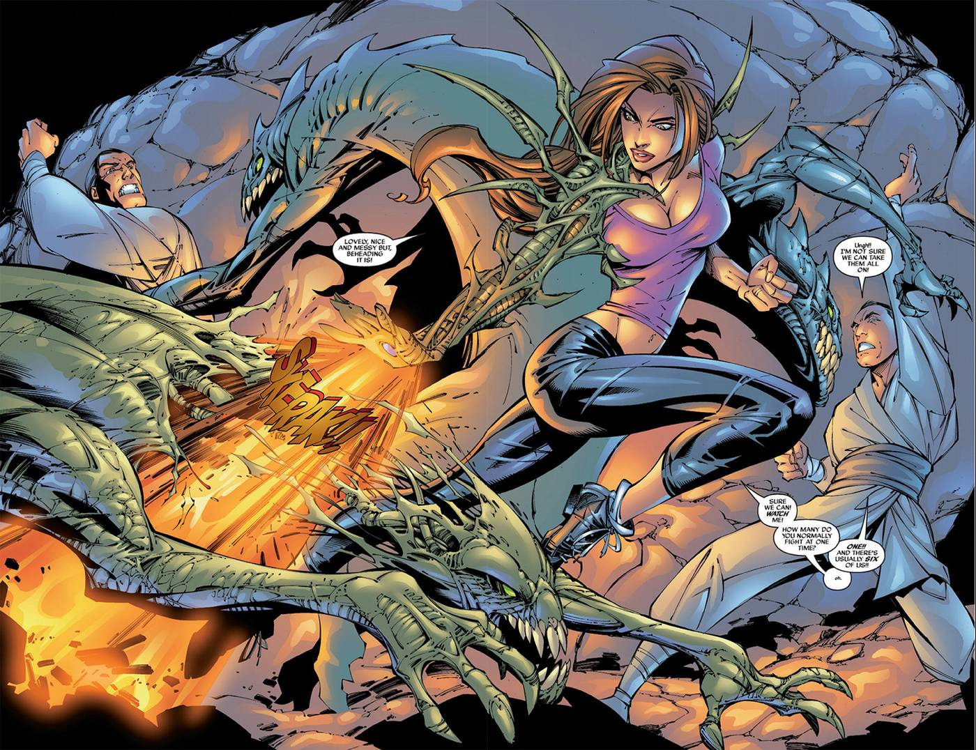 Read Witchblade Takeru chapter 43 image 11 on Lezhin