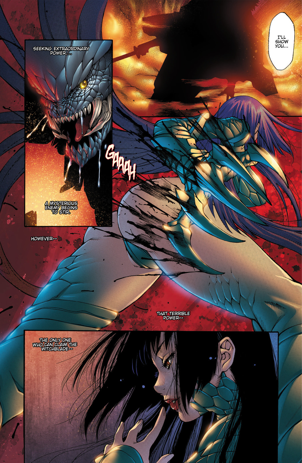 Read Witchblade Takeru chapter 5.5 image 2 on Lezhin