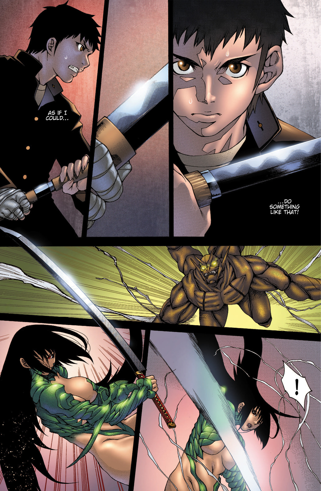 Read Witchblade Takeru chapter 5 image 8 on Lezhin
