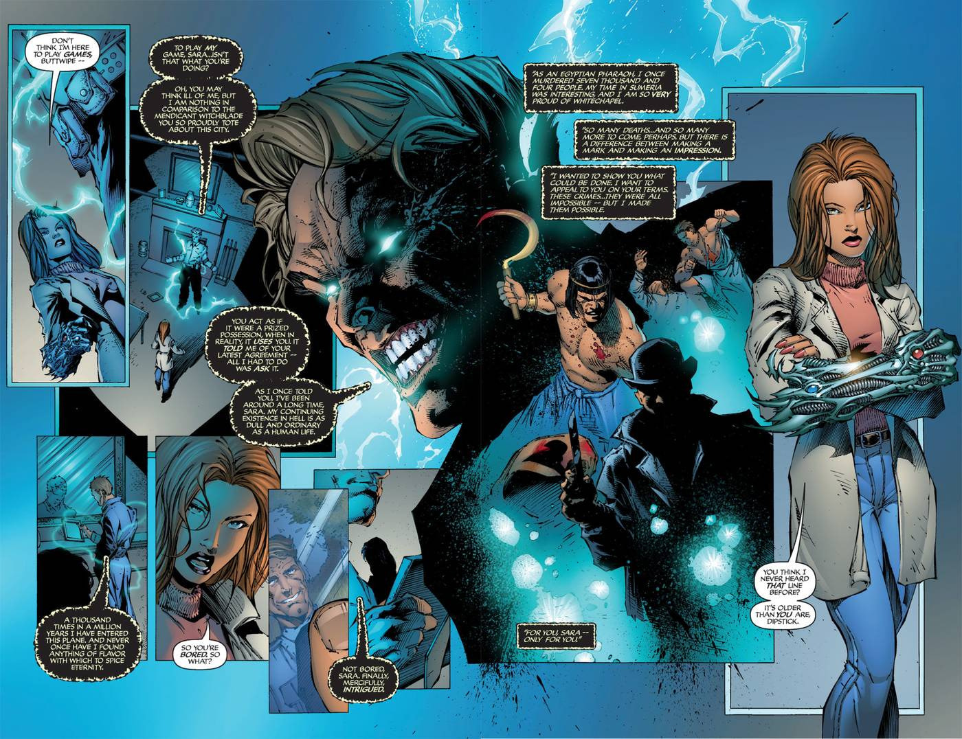 Read Witchblade Takeru chapter 51 image 16 on Lezhin