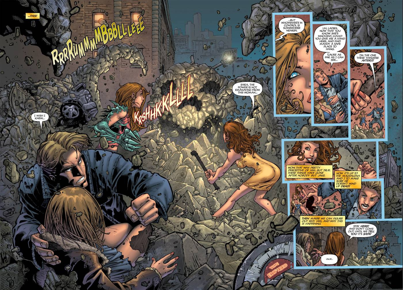 Read Witchblade Takeru chapter 69 image 5 on Lezhin