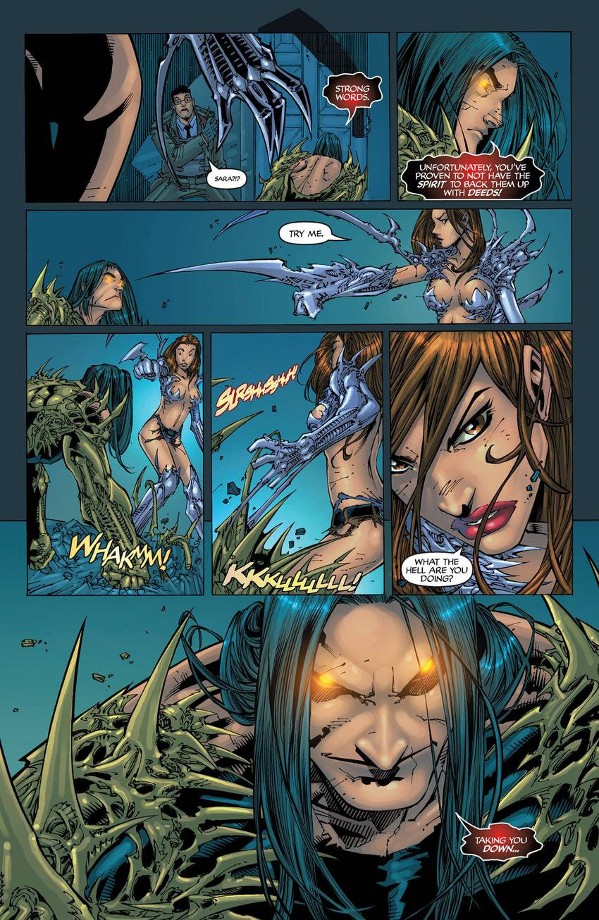 Read Witchblade Takeru chapter 80 image 22 on Lezhin