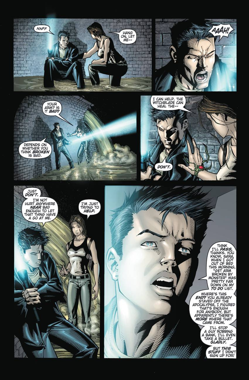 Read Witchblade Takeru chapter 96 image 6 on Lezhin