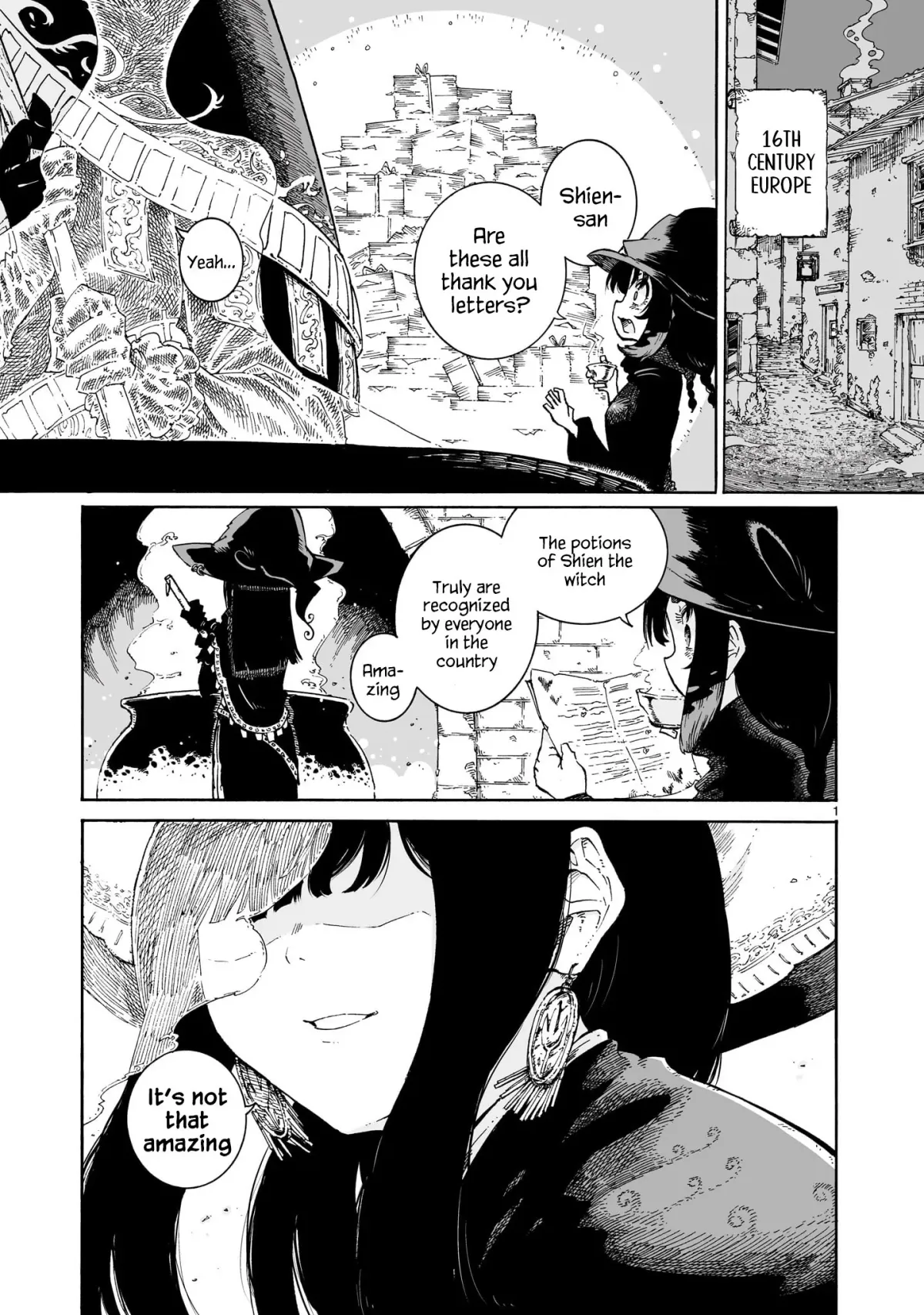 Read Witches and Cigarettes chapter 0.99 image 1 on Lezhin