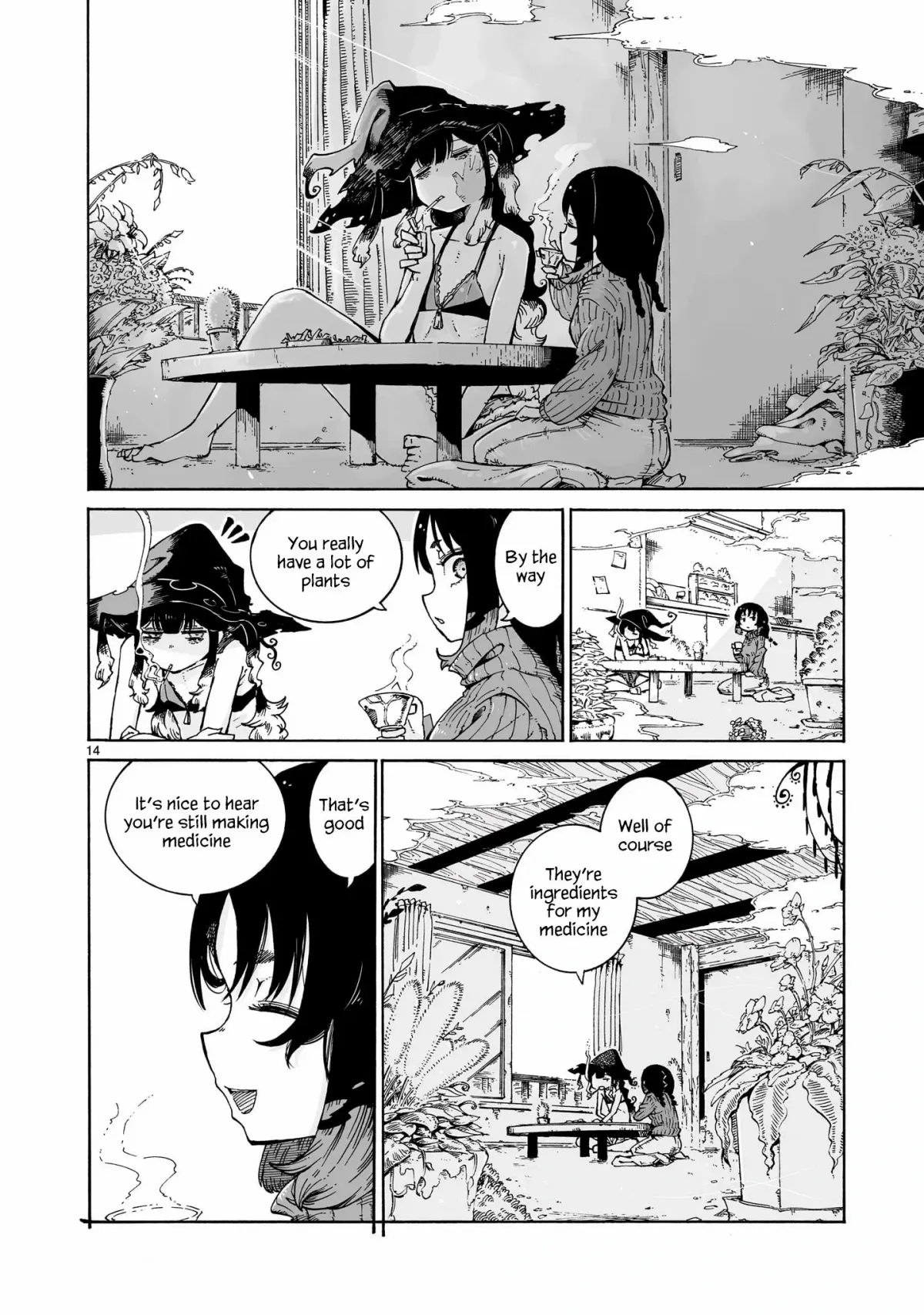 Read Witches and Cigarettes chapter 0.99 image 13 on Lezhin