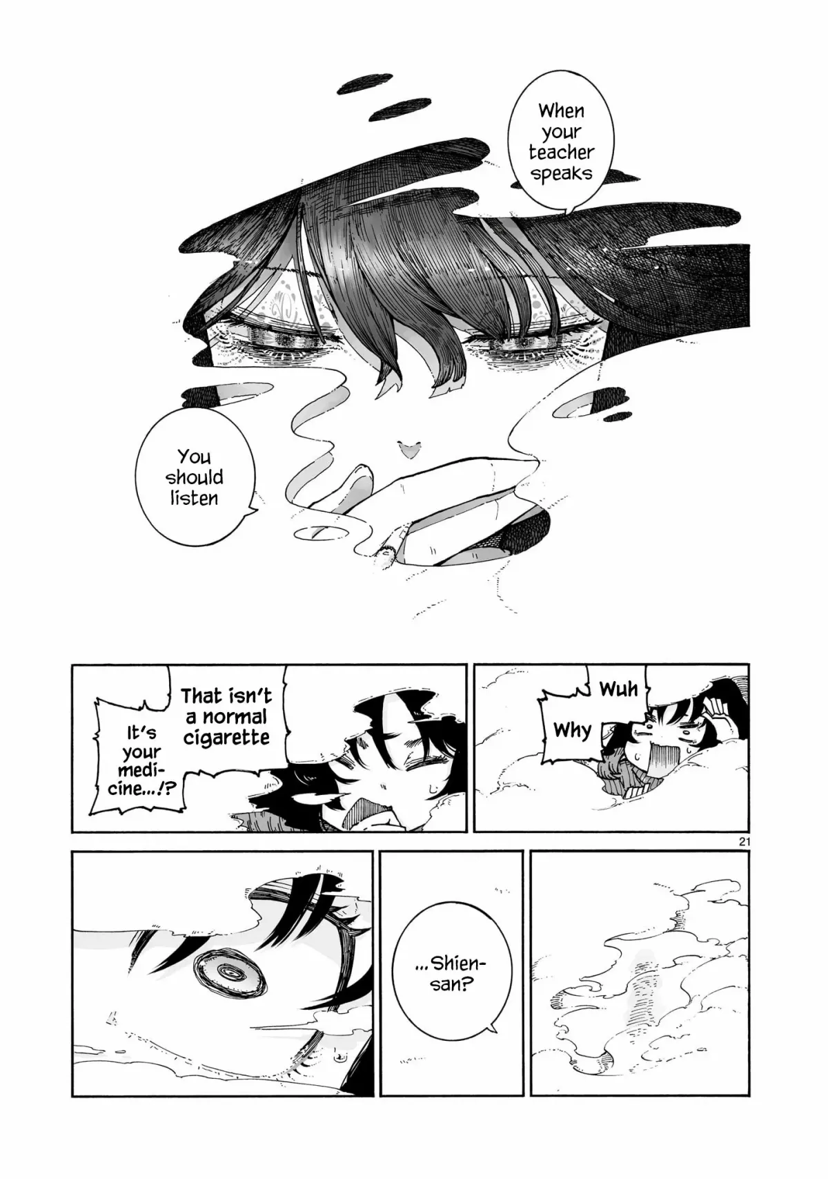 Read Witches and Cigarettes chapter 0.99 image 20 on Lezhin