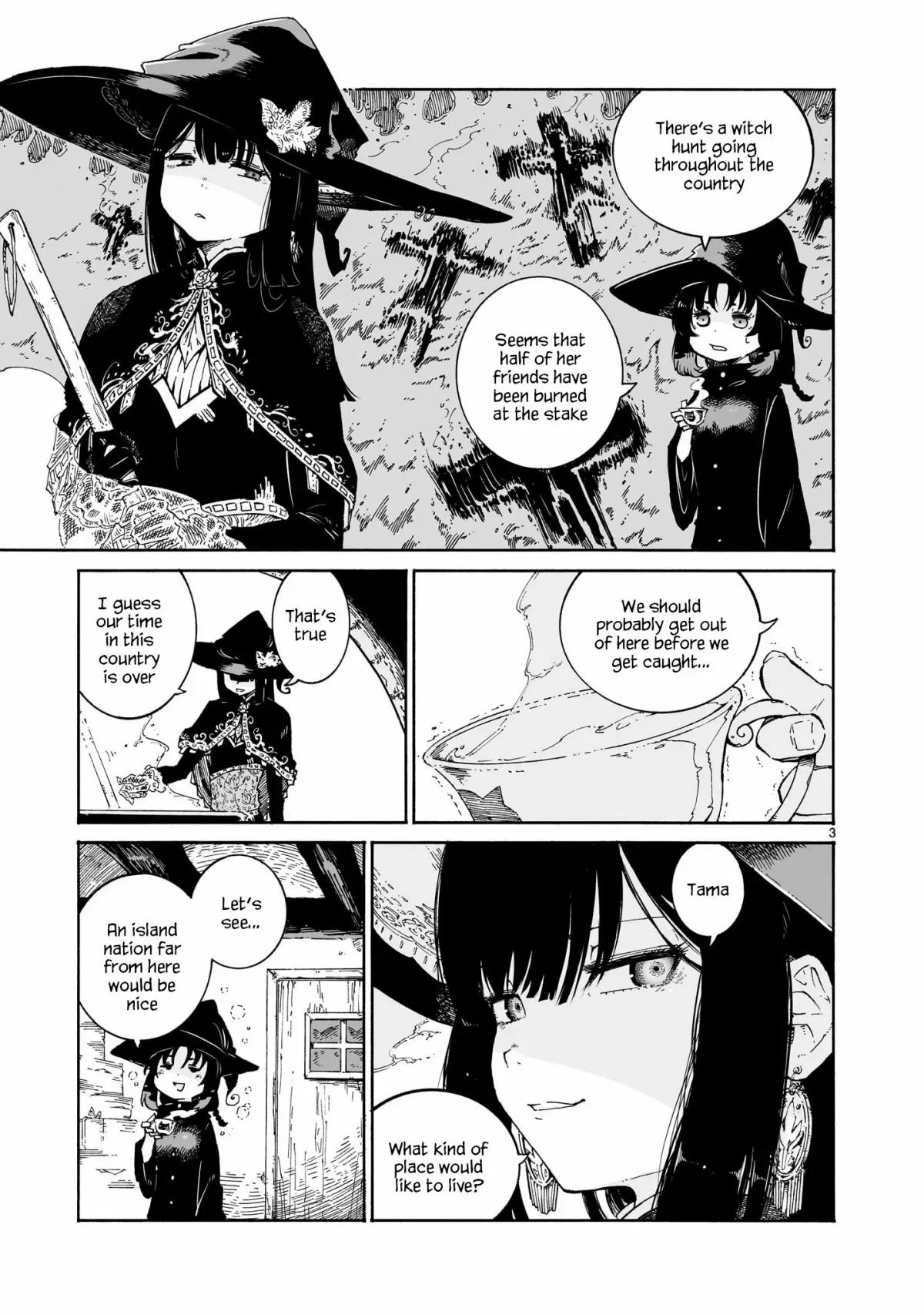 Read Witches and Cigarettes chapter 0.99 image 3 on Lezhin