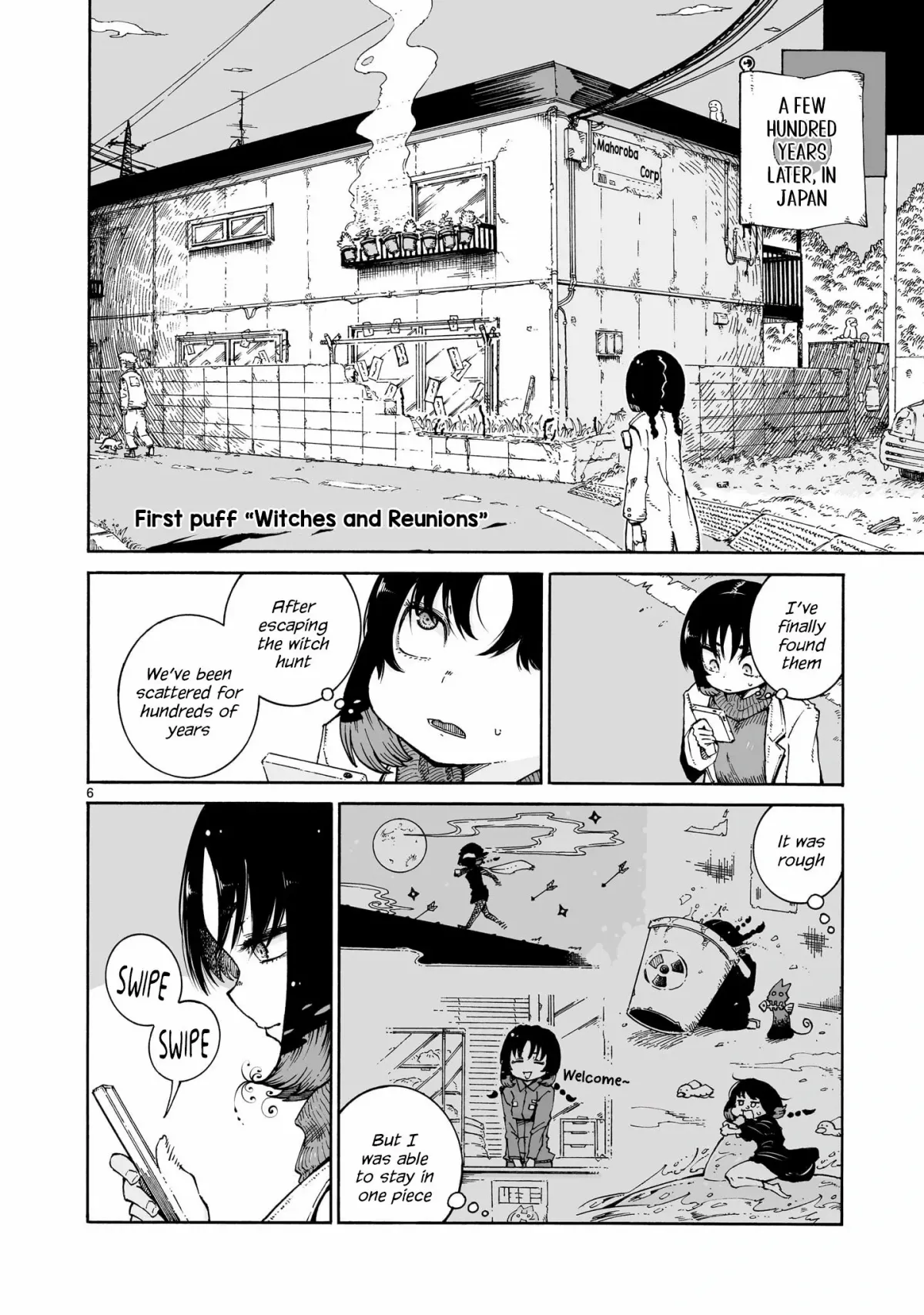 Read Witches and Cigarettes chapter 0.99 image 6 on Lezhin