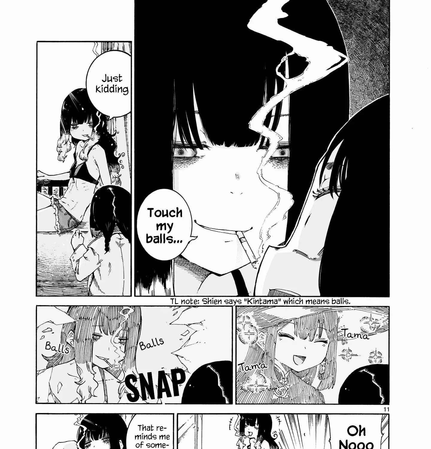 Read Witches and Cigarettes chapter 1 image 20 on Lezhin