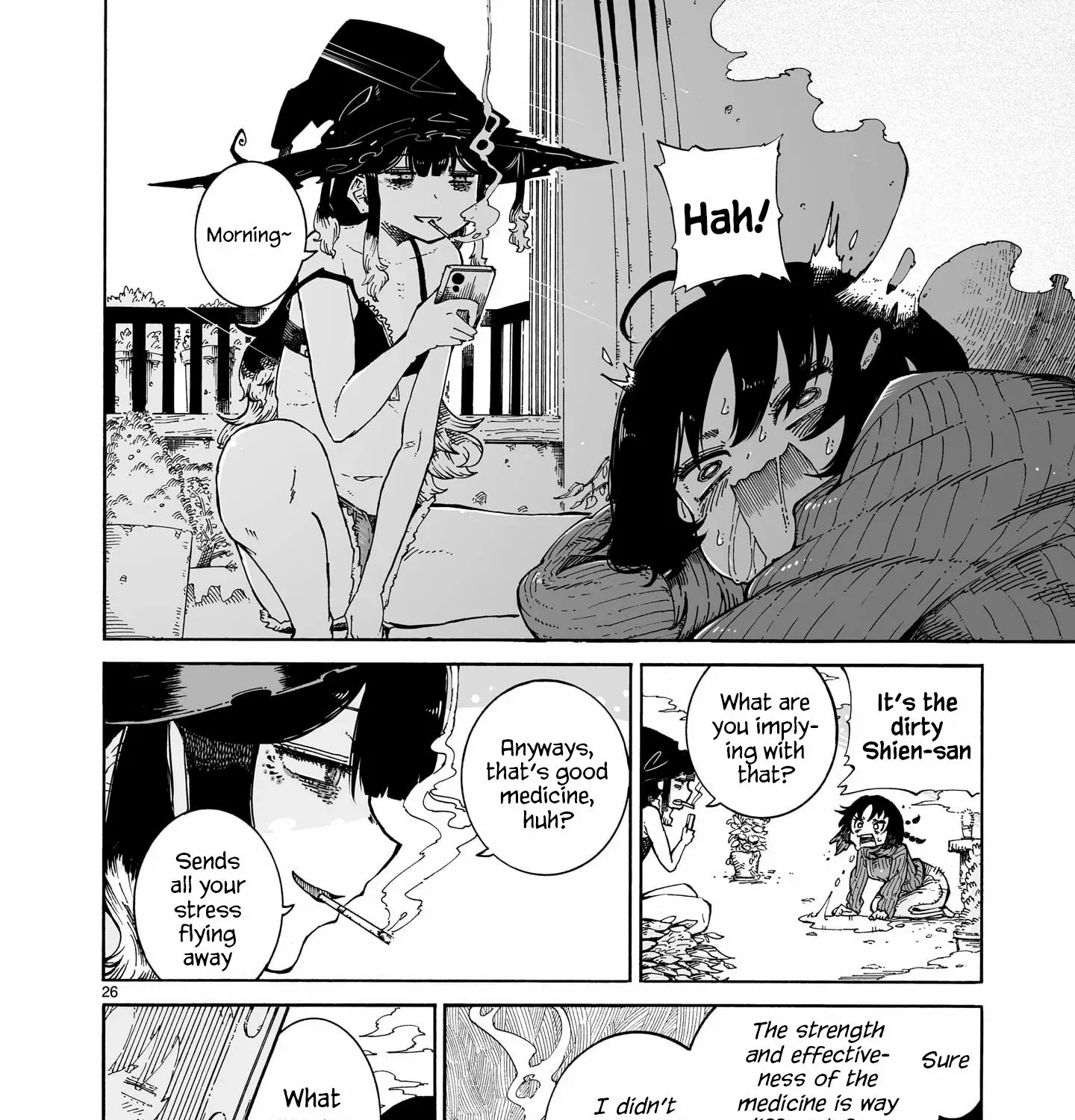 Read Witches and Cigarettes chapter 1 image 50 on Lezhin