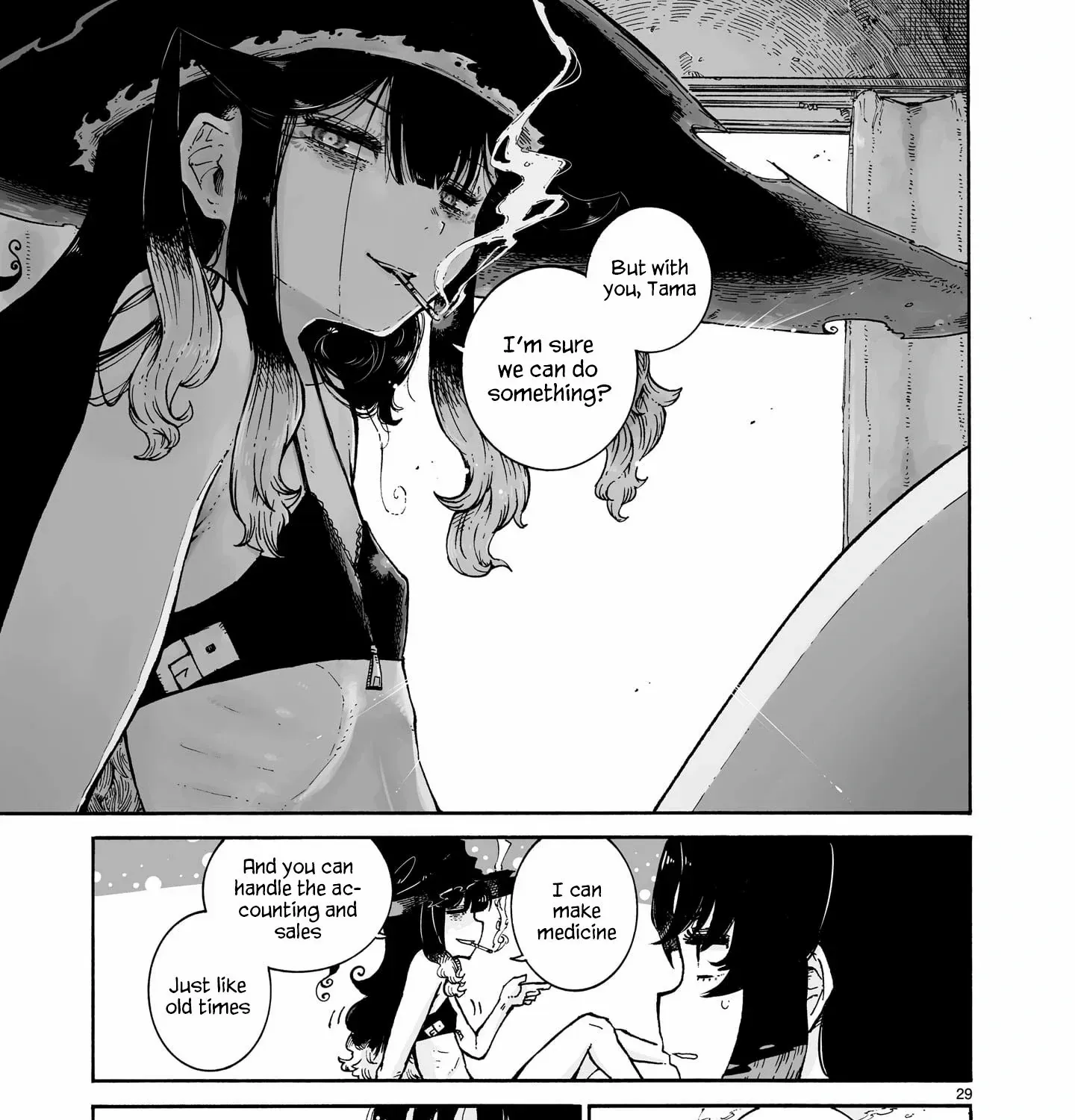 Read Witches and Cigarettes chapter 1 image 56 on Lezhin