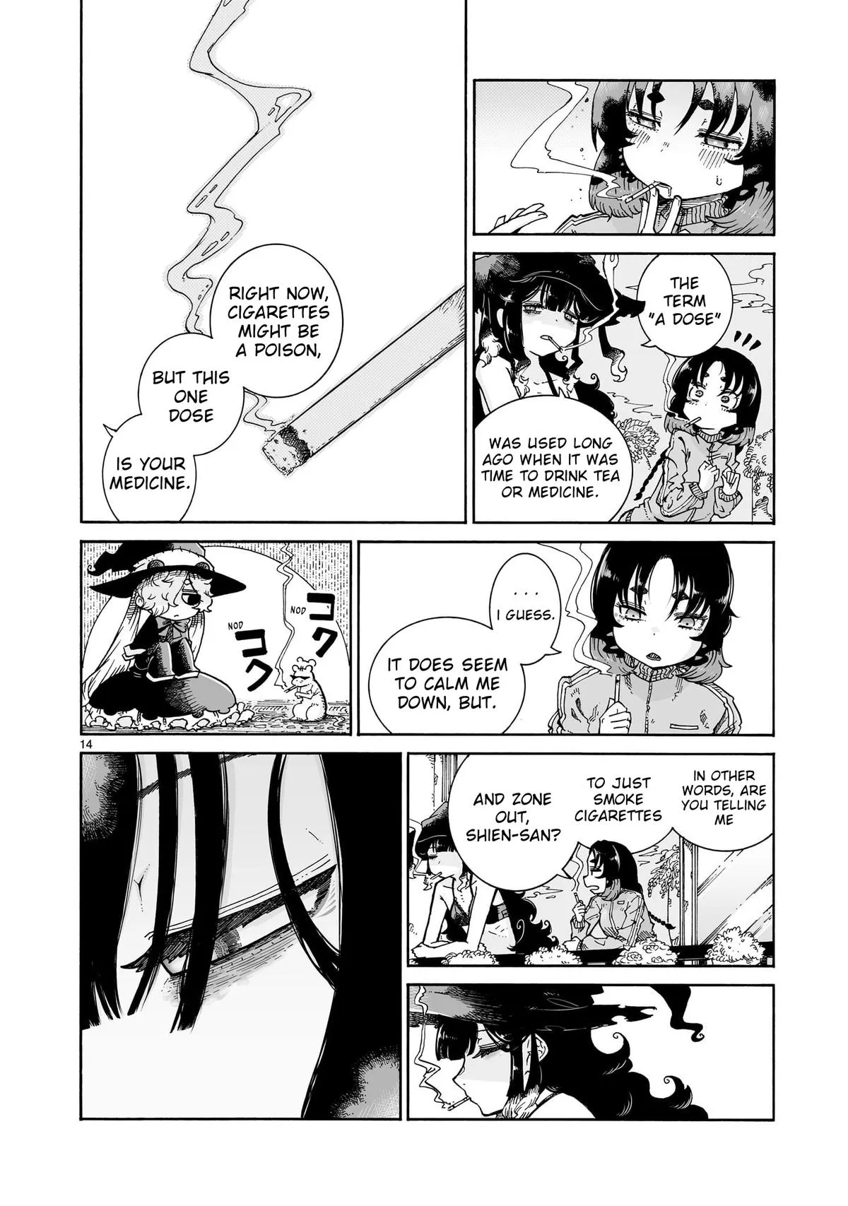 Read Witches and Cigarettes chapter 12.2 image 12 on Lezhin