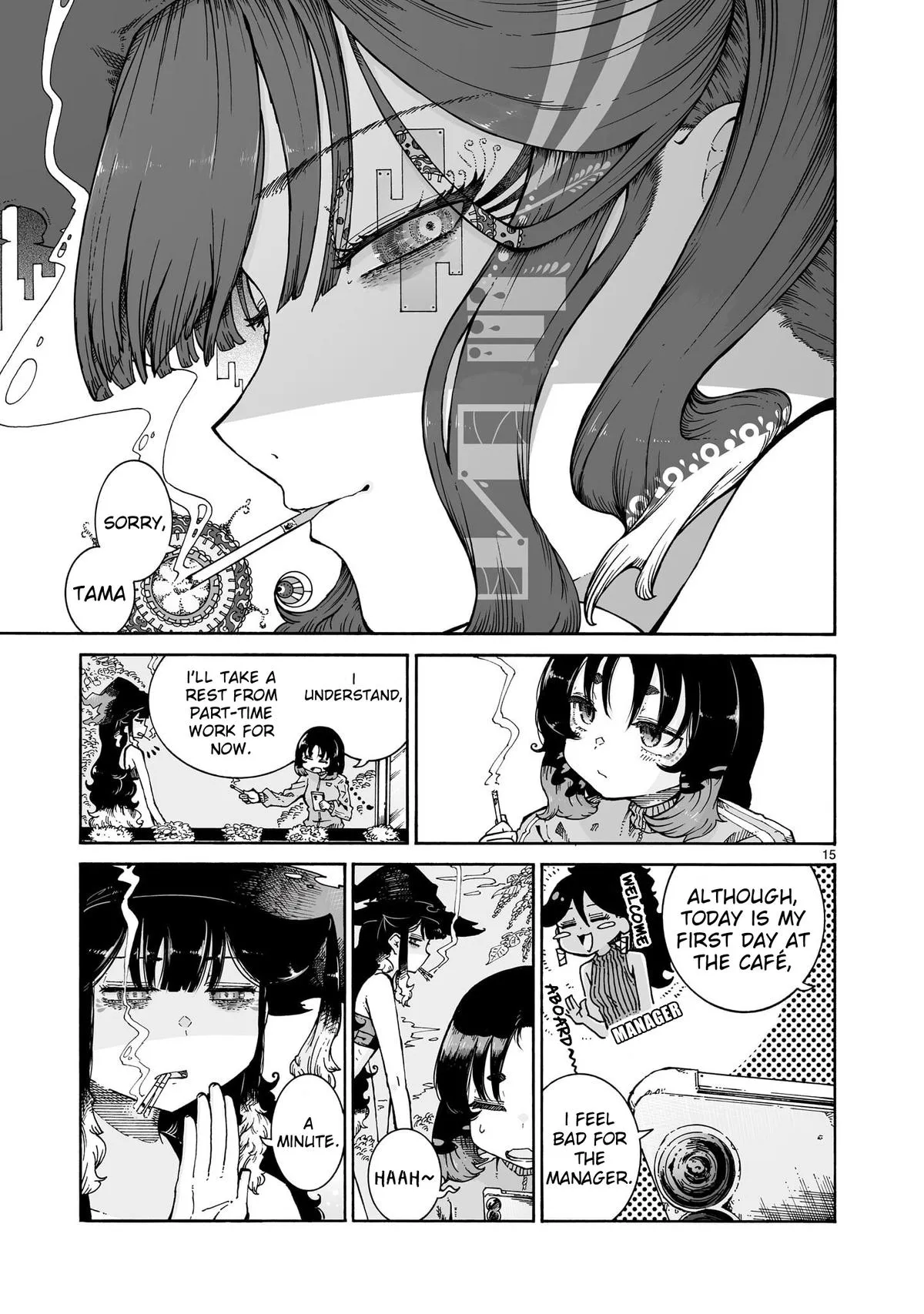 Read Witches and Cigarettes chapter 12.2 image 13 on Lezhin