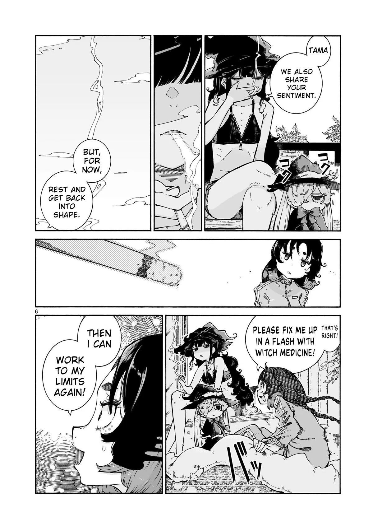 Read Witches and Cigarettes chapter 12.2 image 5 on Lezhin