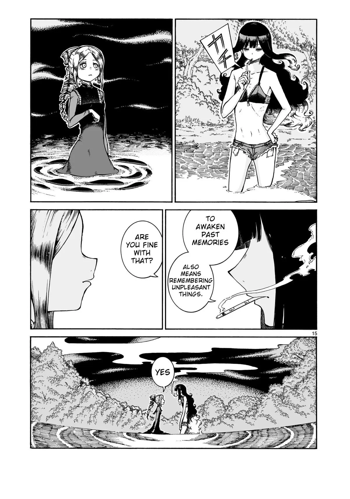 Read Witches and Cigarettes chapter 13.2 image 14 on Lezhin