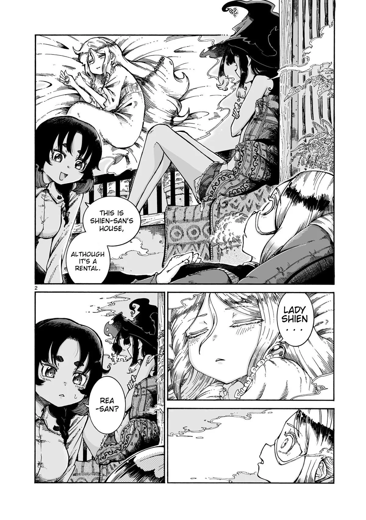 Read Witches and Cigarettes chapter 15.1 image 1 on Lezhin
