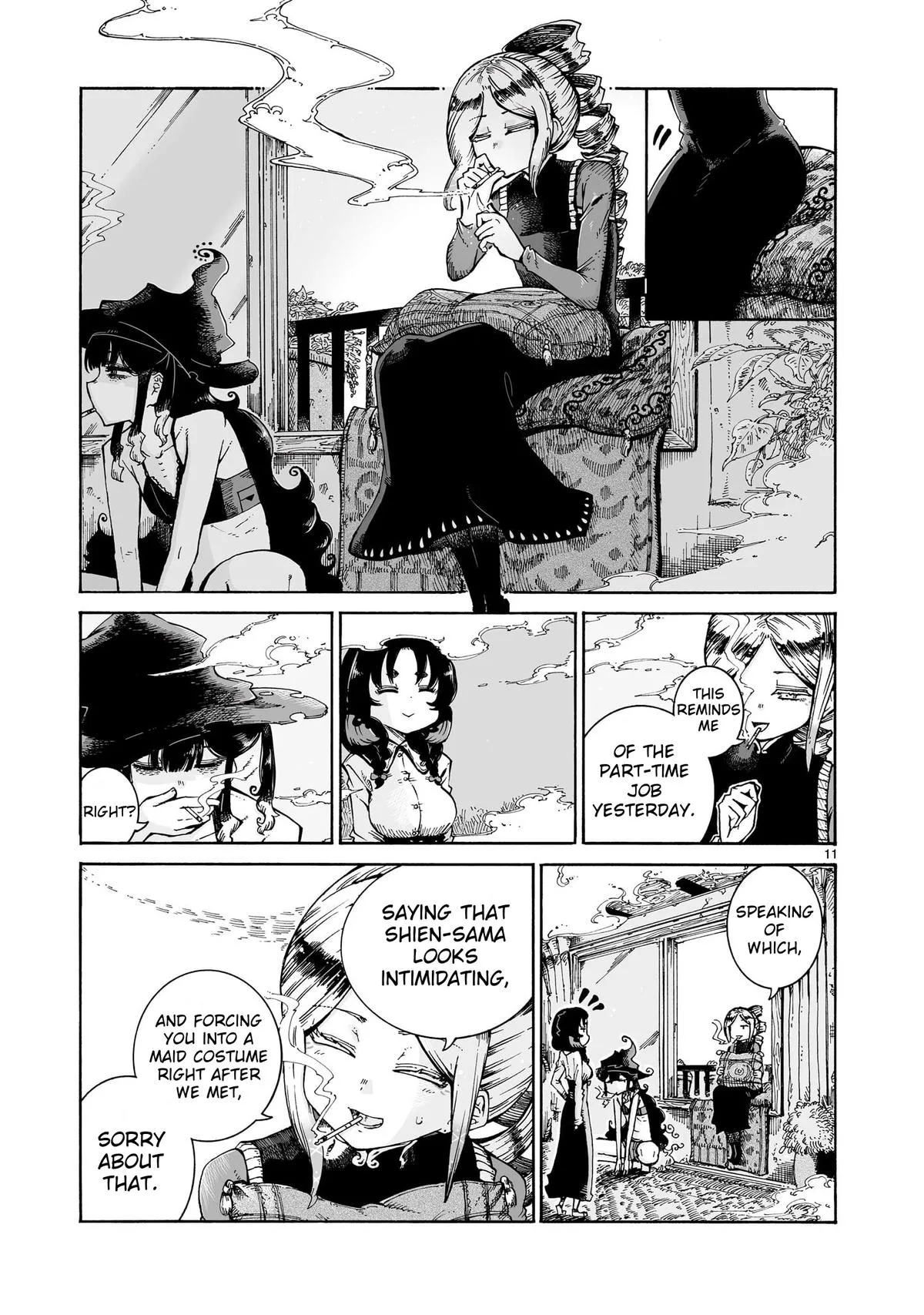 Read Witches and Cigarettes chapter 15.1 image 10 on Lezhin