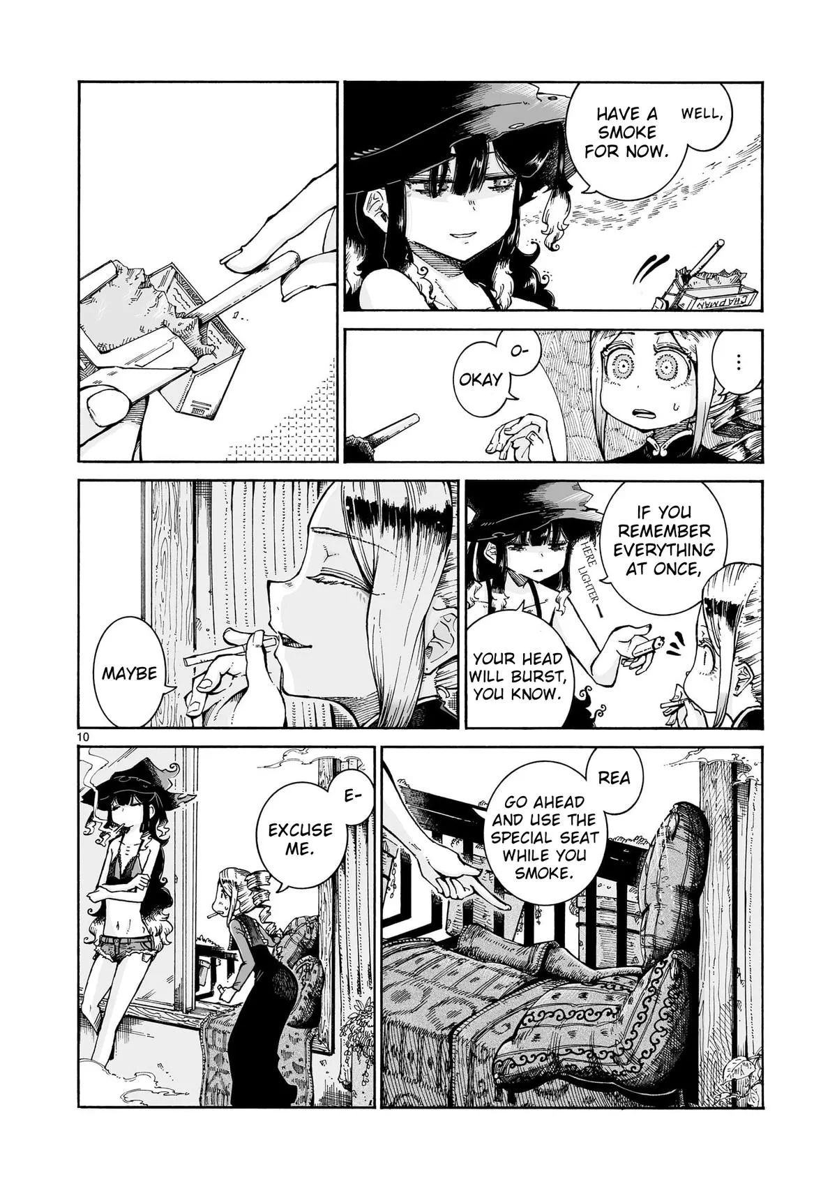 Read Witches and Cigarettes chapter 15.1 image 9 on Lezhin