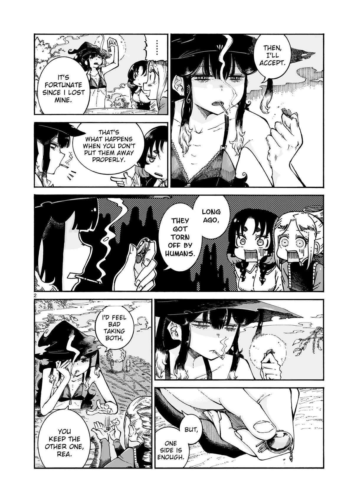 Read Witches and Cigarettes chapter 15.2 image 1 on Lezhin