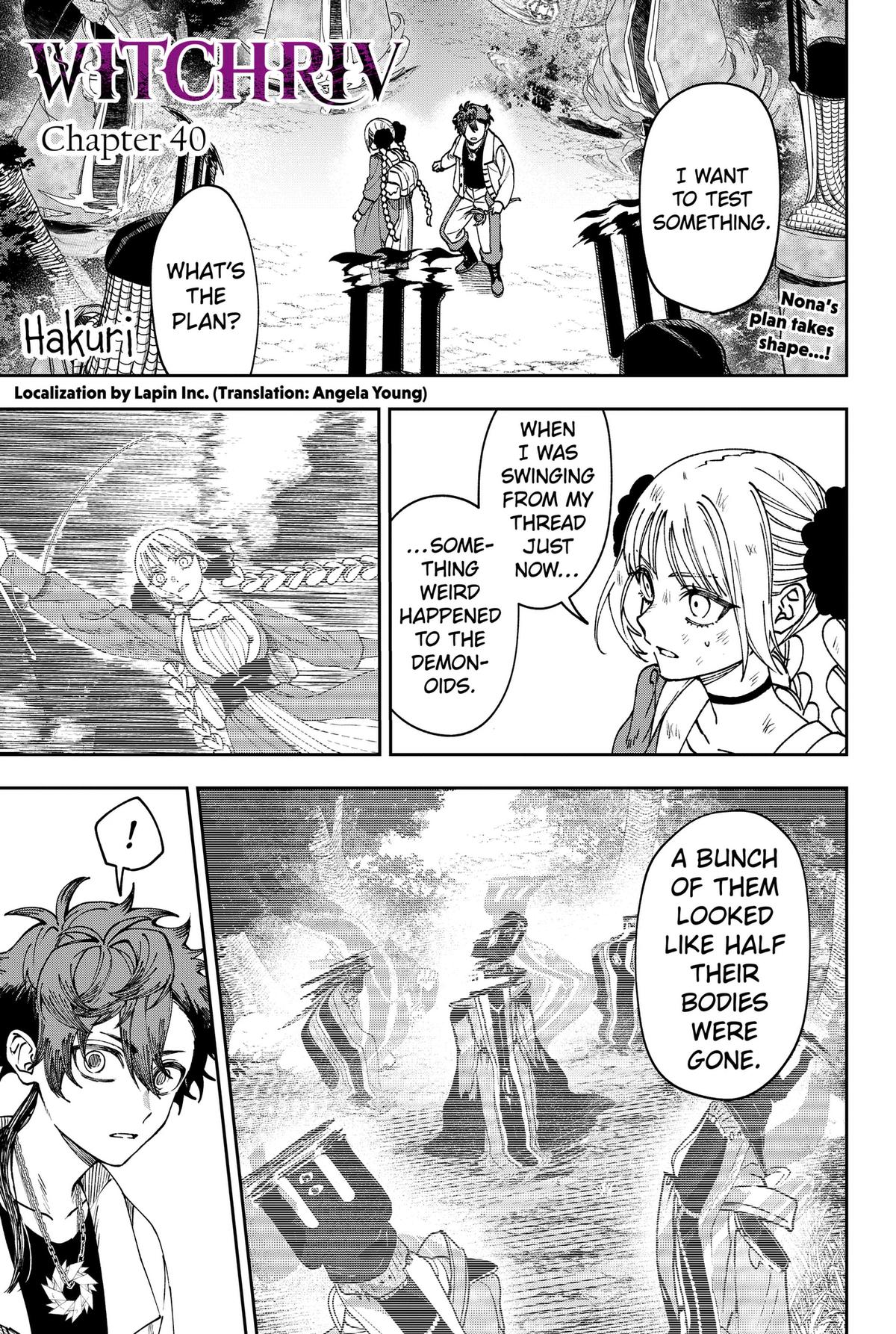 Read WITCHRIV chapter 40 image 0 on Lezhin