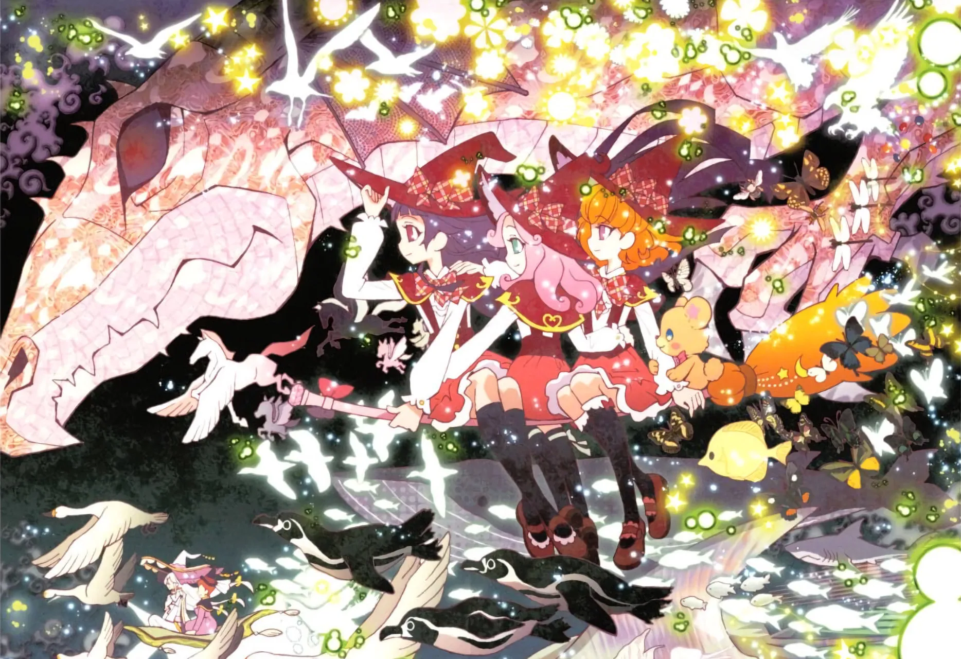 Read Witchy Pretty Cure! chapter 1 image 2 on Lezhin