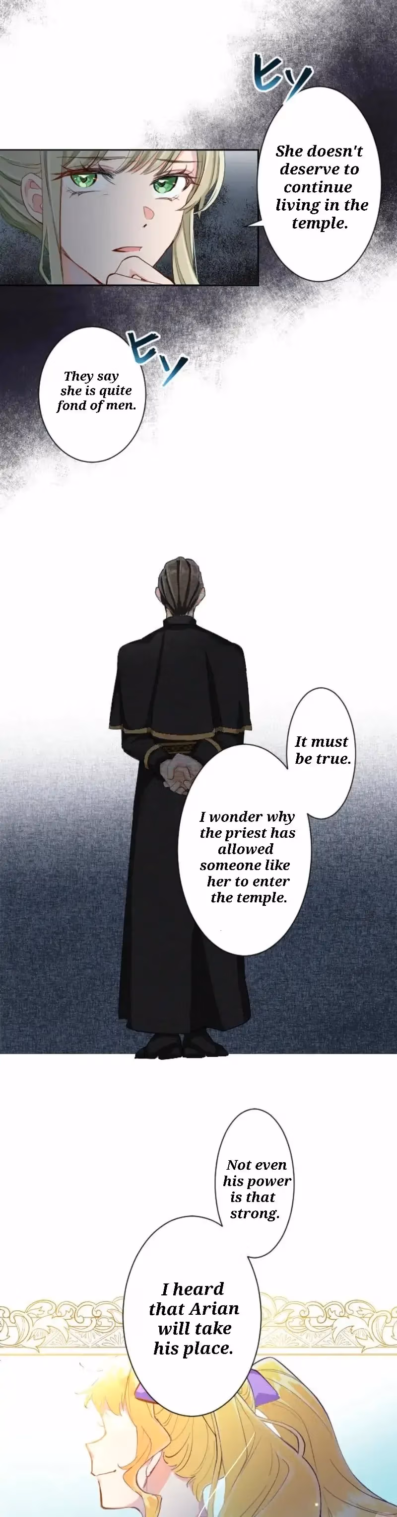 Read With Vengeance, Sincerely, Your Broken Saintess chapter 2 image 3 on Lezhin