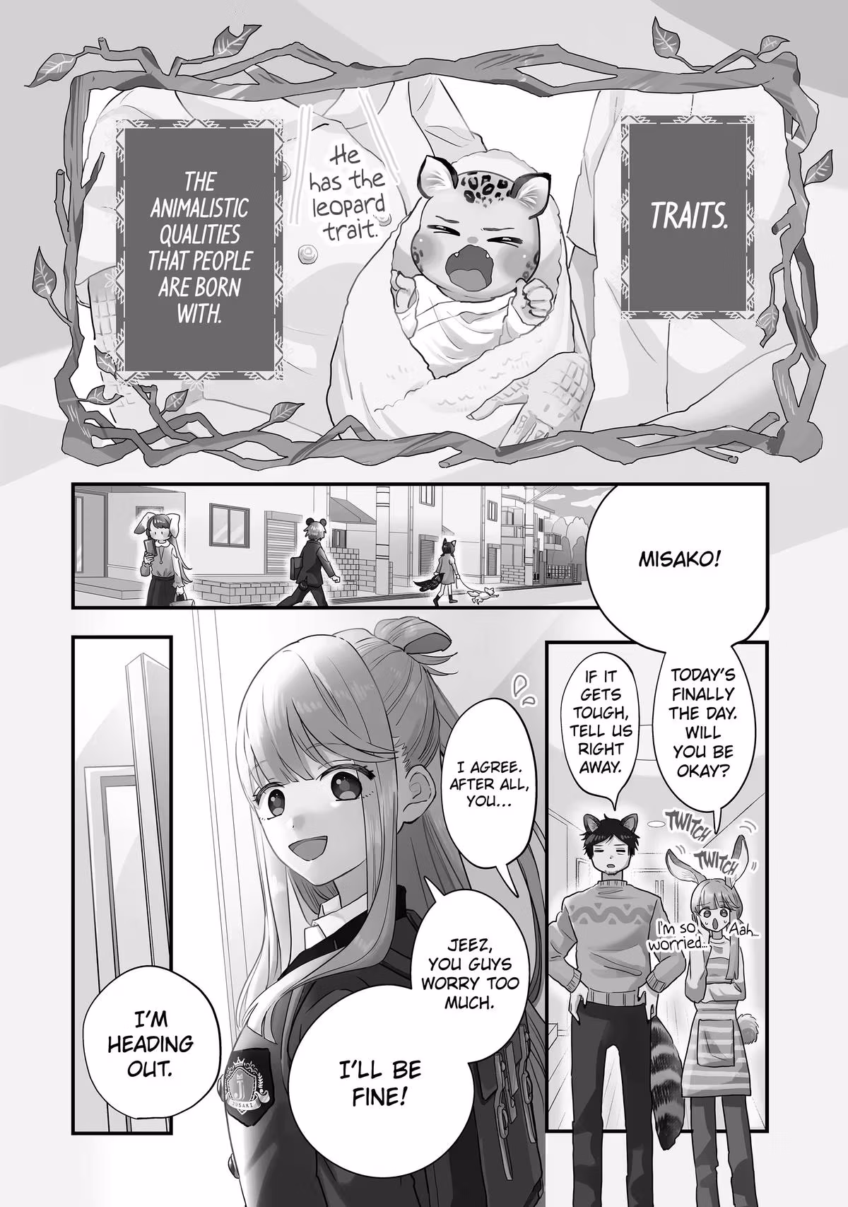 Wolf Boy’s Secret Chapter 1 page 2 - 
