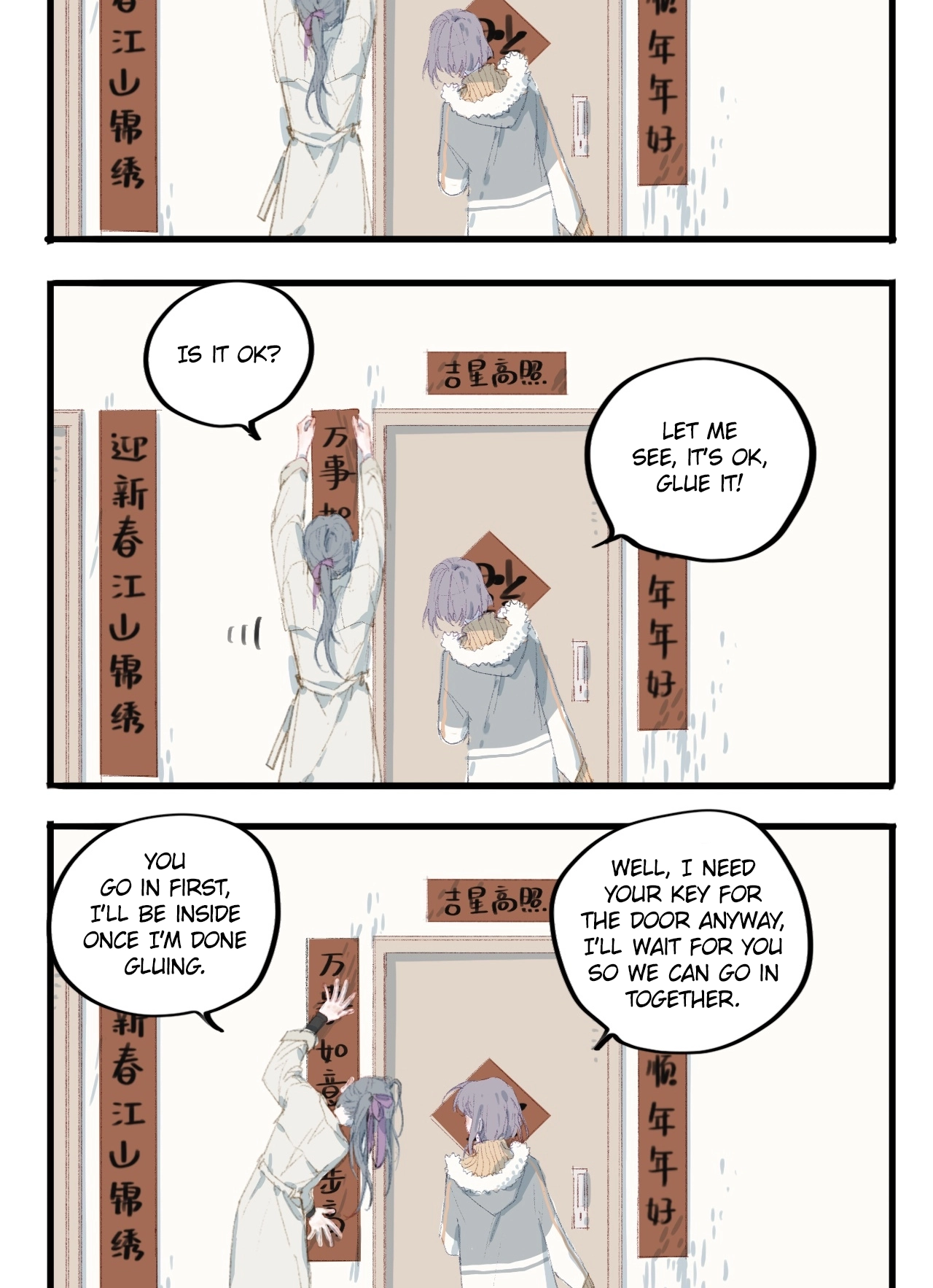 Read Wolf x Rabbit chapter 14 image 1 on Lezhin