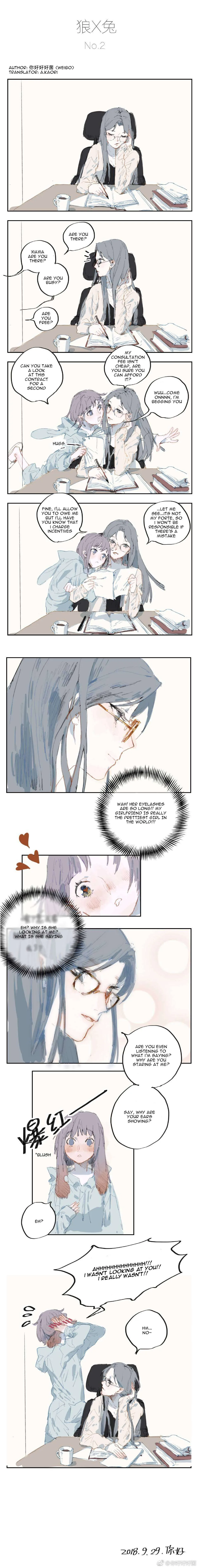 Read Wolf x Rabbit chapter 2 image 1 on Lezhin